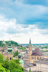 Traditional Cathedral building in Salzburg, Austria