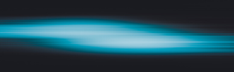 Abstract rays of light blue black background as header or banner