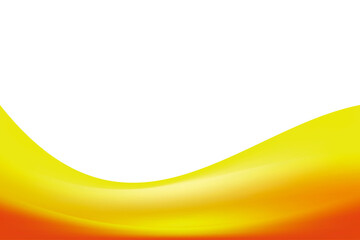 Abstract Blurry Orange Yellow Wavy Background Design, Fresh Stylish Orange Yellow Background Template Vector