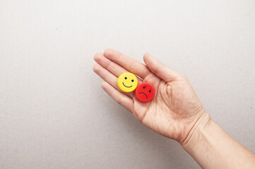 Choosing between a positive and negative life position