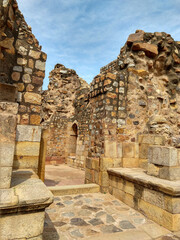 A ruin ancient structure in the Qutub Minar Complex
