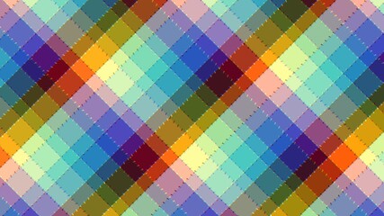 Obraz premium Digital fractal pattern. Abstract background. Horizontal background with aspect ratio 16 : 9