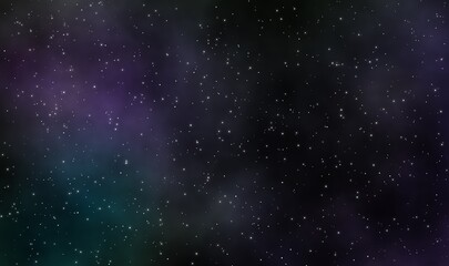 Fototapeta na wymiar Space scape design with stars field in the galaxy