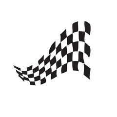 Race flag icon design