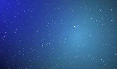 Obraz premium Spacescape illustration graphic design background