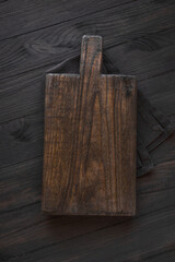 Empty wooden board