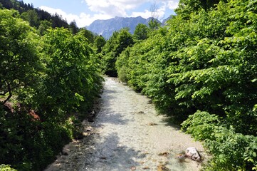 Fototapeta na wymiar Die Arche in Ramsau Berchtesgadener Land