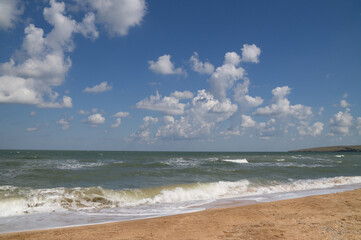 Fototapeta na wymiar beach, sea and sky