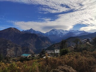 Fototapeta na wymiar Natural beauty of Himalayan region