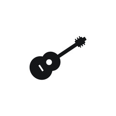 guitar icon vector