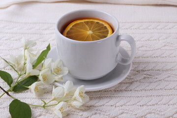 vintage style tea time ceremony