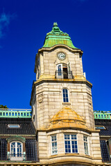 Fototapeta na wymiar Grand Hotel in Oslo, the capital of Norway
