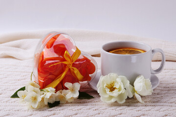 vintage style tea time ceremony