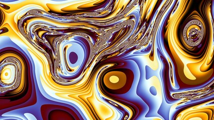 Digital fractal pattern. Abstract background. Horizontal background with aspect ratio 16 : 9