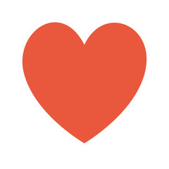 Heart icon design of love passion and romantic theme Vector illustration