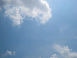 cloud with blue sky