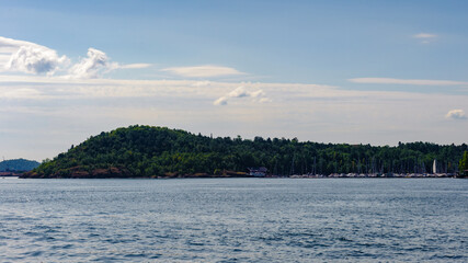 It's Oslofjord, beautiful view, Oslo, Norway