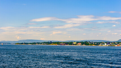 It's Oslofjord, beautiful view, Oslo, Norway