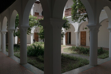 Tetouan in Northern Morocco with Rif Mountains in the background
