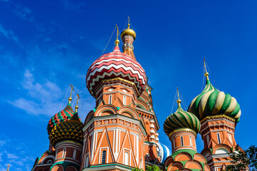Fototapeta na wymiar It's St. Basil's Cathedral, Moscow, Russia