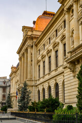 Fototapeta na wymiar Architecture of Bucharest, the capital of Romania.