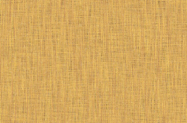 Fototapeta na wymiar Illustrated and Seamless Yellow and Brown Color Linen Texture Background