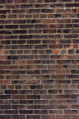 Dark brick wall pattern background texture