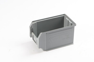 plastic box, container for storing small things, for storing things, on a white background, online store