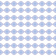 seamless pattern with blue flowers, beautiful geometric shaped pattern drawn on abstract background, watercolor canvas, graphic design illustration wallpaper