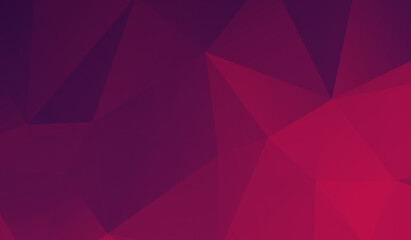 Fototapeta premium Abstract purple red gradient triangle background. 3D triangles. modern wallpaper.