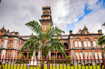 It's Queen's Royal College, Trinidad's most prestigious school, Port of Spain, Trinidad and Tobago,...
