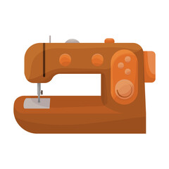 Sewing machine vector icon.Cartoon vector icon isolated on white background sewing machine.