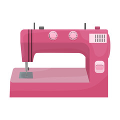 Sewing machine vector icon.Cartoon vector icon isolated on white background sewing machine.
