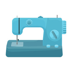 Sewing machine vector icon.Cartoon vector icon isolated on white background sewing machine.