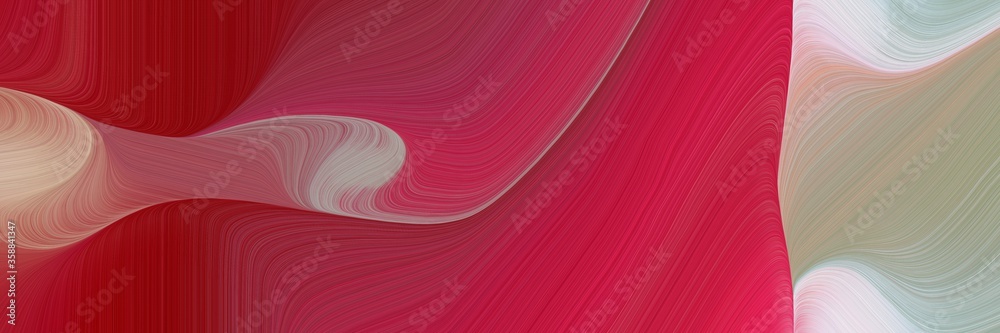 Poster motion colorful curves design with firebrick, dark gray and rosy brown colors. can be used as header