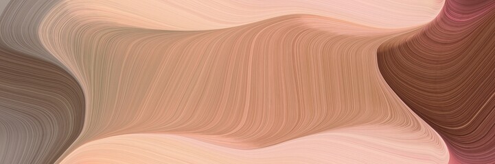 liquid decorative curves banner design with rosy brown, old mauve and baby pink colors. can be used as header or banner