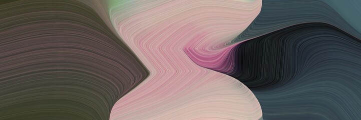 creative colorful waves header design with dark slate gray, pastel purple and pastel brown colors. can be used as header or banner