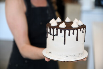 Chocolate drip cake