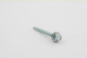 screw is a rod-shaped fastener with a special external thread, a threaded conical end and a head at the other end, designed to connect with soft materials (wood, plastic) by forming a thread in the ho