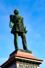 Alexander II statue in Helsinki, Finland