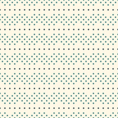 Polka dot seamless pattern. Repeated dotted zigzag stripes texture. Round spots motif. Mini circles abstract wallpaper