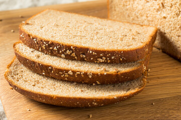 Homemade Whole Wheat Sliced Bread