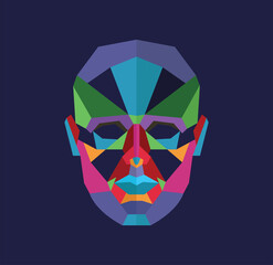  User avatar, avatar with empty faces and heads for social network