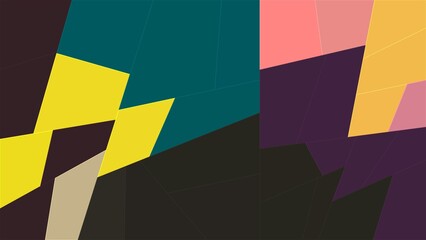 geometric shape pattern illustration abstract background