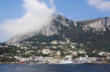 Fototapeta na wymiar View of Amalfi Coastline