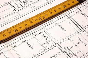 Plan and Meter for architecture