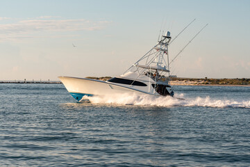Obraz premium yacht in the sea