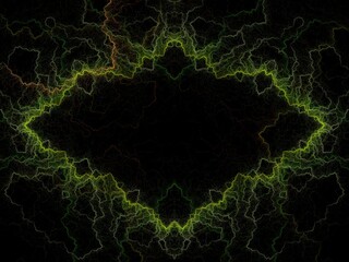 Imaginatory fractal background Image
