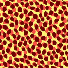 pattern design of red dots vector