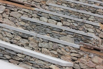 Stairs made of stones